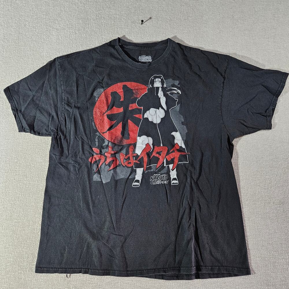 Naruto Shippuden Itachi Uchiha T Shirt 2XL Ripple Junction Anime